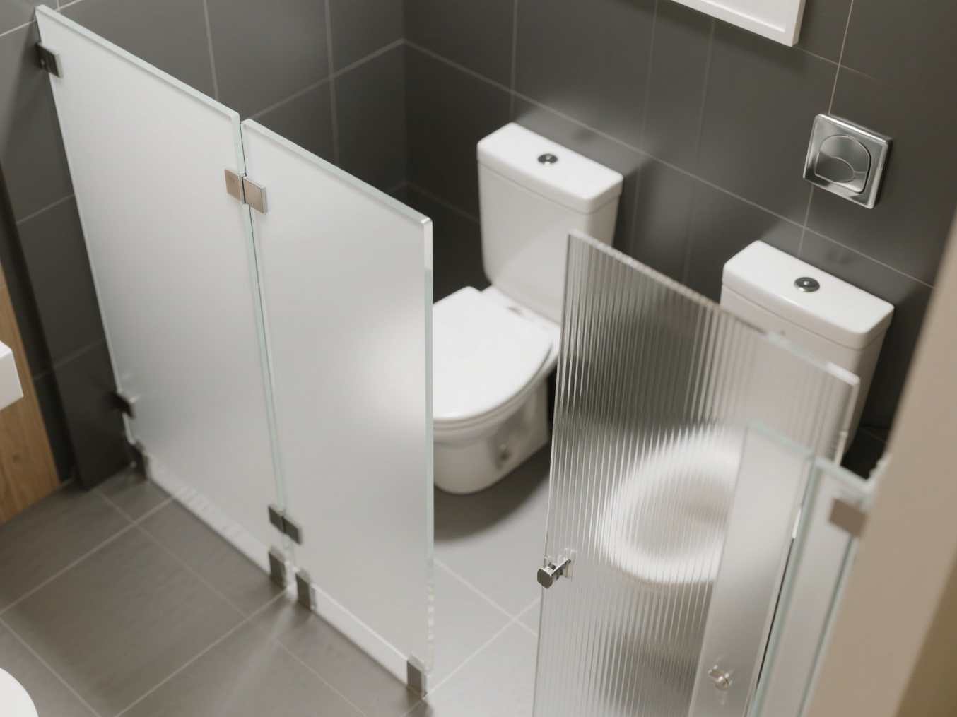 Jual Pasang Partisi Toilet Akrilik 2