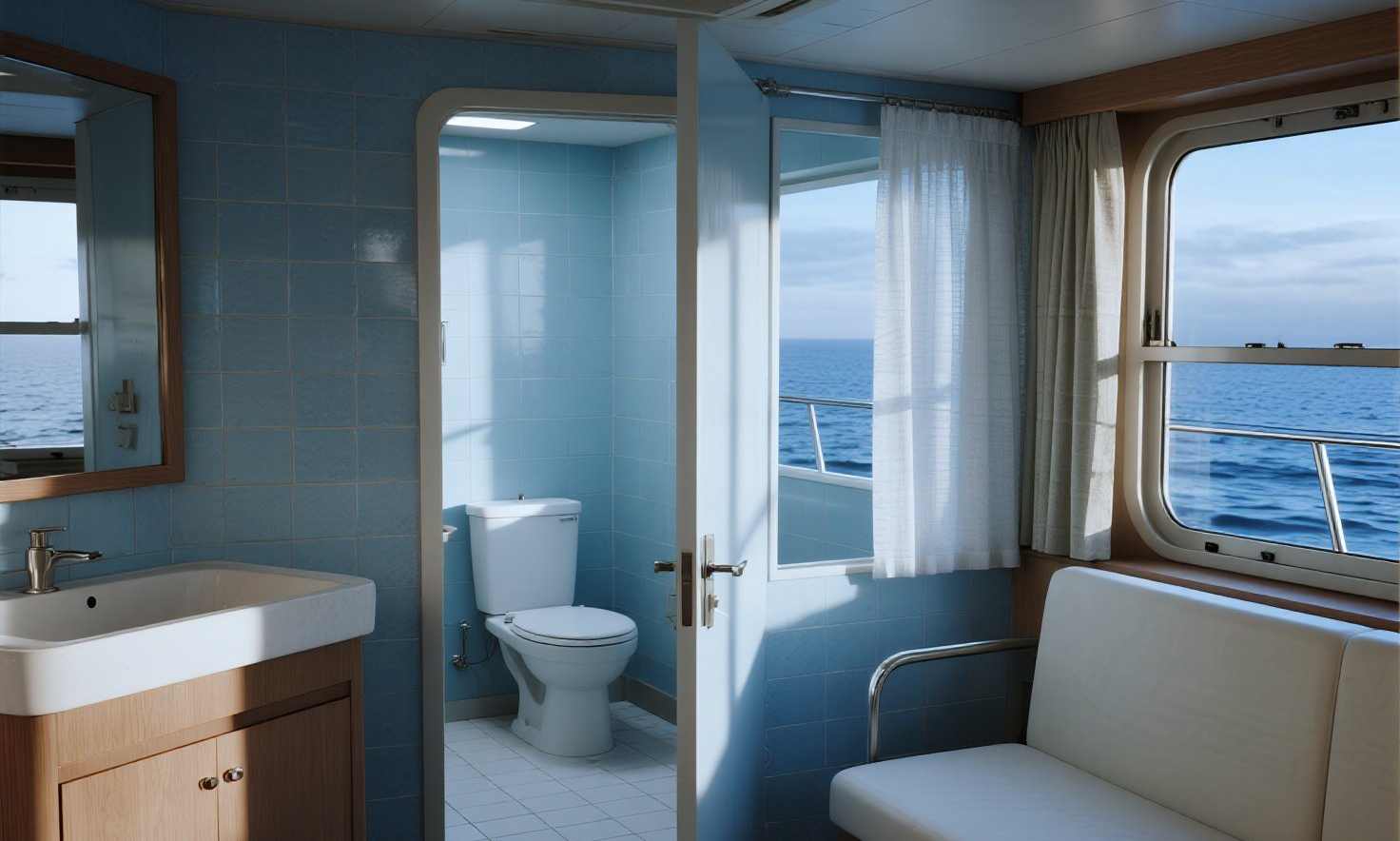 Toilet Cubicle Kapal 5