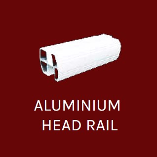 AKSESORIS TOILET CUBICLE ALUMINIUM HEAD RAIL